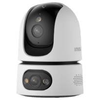 Câmara motorizada Ranger Dual 5+5MP - Wi-Fi 6 Dual - Lente DUAL / Autotracking / IV + Full Color - Áudio bidirecional / Sirene + Flash - AIGO PLAY / AOR / One touch call - Apto para interior