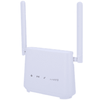 Safire Router 4G 300Mbps Download 50Mbps Upload - Portas RJ45 10/100/1000Mbps - Wi-Fi 5 Banda dupla AC1200Mbps (867Mbps+300Mbps) - Até 64 ligações WiFi simultâneas (32+32) - Batería 7.4V 2000 mAh até 4h autonomía - Ranhura para cartão Micro SIM