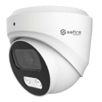 Safire - Câmara Turret 4 em 1 Gama E1 - 3K (2960x1665, 5Mpx) | 1/2.5" CMOS - Lente 2.8 mm | IR range 25 m - DWDR | Microfone integrado - Impermeável IP67