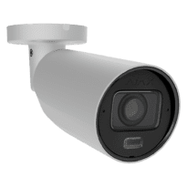 Cámara IP Bullet 8 Megapíxel Ajax - 1/2.8" Progressive Scan CMOS - Lente varifocal motorizada 2.8~12 mm - IR 60 m | Luz blanca 40 m |  PoE 802.3at/af - 120 dB TrueWDR | Detección de movimiento | IA -  MicroSD hasta 256GB | Color Blanco