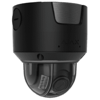 Cámara Superior IP Domo 8 Megapíxel Ajax - 1/1.8" Progressive Scan CMOS - Lente varifocal motorizada 2.8~12 mm - IR 40m | Luz Blanca 25 m | PoE 802.3at/af - TrueWDR | Detección de movimiento | IA - Color negro