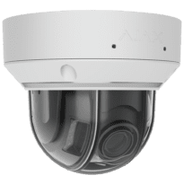 Câmara IP Dome 8 Megapíxel Ajax - 1/2.8" Progressive Scan CMOS - Lente varifocal motorizada 2.8~12 mm - IV 40m | Luz branca 25 m | PoE 802.3at/af - TrueWDR | Deteção de movimento | IA - Cor branco