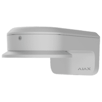 Soporte - Para cámaras Bullet, Domo y Turret Ajax - Apto para uso exterior - Instalación en pared o poste - Color blanco | 100 × 136 × 242 mm | 960 g