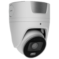 Cámara IP Superior Turret 4 Megapíxel Ajax - 1/1.8" Progressive Scan CMOS - Lente varifocal motorizada 2.8~12 mm - IR 60 m | Luz blanca 40 m |  PoE 802.3at/af - 120 dB TrueWDR | Detección de movimiento | IA -  MicroSD hasta 256GB | Color Blanco