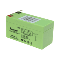 Upower - Bateria recarregável - Tecnología chumbo ácido AGM - Tensão 12 V - Capacidade 1.3 Ah - 58 x 97 x 43 mm / 570 g - Para backup ou utilização directa