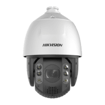 Hikvision câmara motorizada IP gama PRO - Resolução 2 MPx | Powered by DarkFighter - Lente 4.8~153.6 mm (32X) | Áudio | Alarmes  - IR 200 m | Deteção de movimento 2.0 | Hi-PoE - AcuSense | Face Capture | Contagem de pessoas - MicroSD | IP67,IK10 | Microfone | Smart Tracking