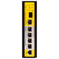 5 portos 10/100/1000Base-T RJ45, 1 ou 4 portas  - Buffer até 4 Mbit, suporta transmissão 4k.  - Suporta a gestão de rede baseada na web, suporta VLAN, QoS, RSTP, função de rede SNMP, etc - Proteção do nível industrial 4 (ESD,RS,EFT,CS);-40C +80C temperatura de funcionamento - Porta de entrada e saída de alarme - Ao mesmo tempo, 24 V (PoE passivo) e 48 V PoE IEEE802.3af (15,4 W),IEEE802.3at (30W), IEEE802.3bt (60W)
