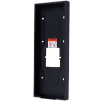 Suporte para videoporteiro - Específico para Akuvox AK-R29C-L - Medidas: 323 (Al) x 129 (Lg) x 34 (Fd) mm - Fabricado em aço galvanizado - Montagem na superfície - Fácil instalação