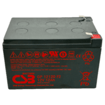 Bateria recarregável CSB - Tecnologia de baterias de chumbo-ácido AGM - Tensão 12V - Capacidade 7.2Ah - Para backup ou utilização directa - Compatível com centrais Honeywell