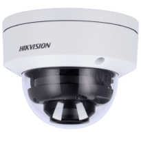 Hikvision - Câmara Dome IP da gama PRO - Resolução 4 MPx | Powered by DarkFighter - Lente 2.8~12 mm | PoE | Alarmes | Áudio - Gama IR 40 m | deteção de movimento 2.0 - AcuSense | Reconhecimento Facial | IP67, IK10