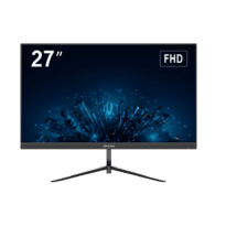 Monitor 27" - Resolução FHD - Taxa de atualização 100 Hz - Contraste 1300:1 - Tempo de resposta 14 ms