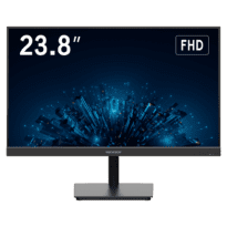 Monitor 24" - Resolução FHD - Taxa de atualização 75 Hz - Contraste 4000:1 - Tempo de resposta 7 ms