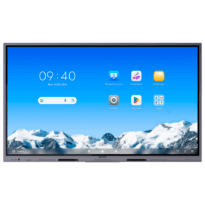 Monitor interativo 86" - Resolução 4K - Android 14 - Certificação EDLA - 8 GB RAM e 128 GB ROM