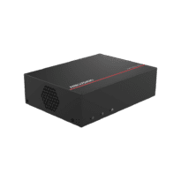 Hikvision DVR 5n1 gama Value - 1 CH HDTVI / HDCVI / AHD / CVBS - 1 canal IP 1080p - Resolución máxima de entrada 1080p - eSSD integrado 330 GB | Bajo consumo - Audio por coaxial | MD 2.0