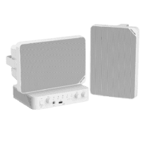 Kit de áudio - Amplificador 60 W - 4 x Altifalantes de teto - Potência (8 ): 20 W