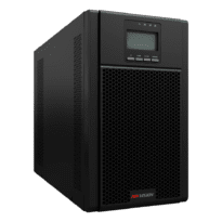UPS online de dupla conversão - Potência 3000VA / 2700W - Entrada AC 176~264V / Saída AC 208~240V - 4 saídas SAI/UPS protegidas - Tempo de recarga 4h - 6 baterias seladas de chumbo-ácido (incluídas)