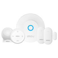 Imou kit de alarma domótico Inalámbrico - Concentrador de Alarma domótica - Zigbee 3.0 / WiFi 2.4 GHz - Gestiona desde la App - Hasta 32 Dispositivos - Apta para interior