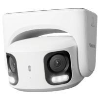 Reolink Câmara IP Lente dupla 16M PoE  - 16MP (7680x2160) @ 25fps - PoE / Luz LED - Deteção por IA de Pessoas / Veículos / Animais de estimação - Áudio bidirecional / ranhura para MicroSD - Apta para exterior
