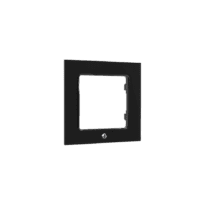 Shelly Wall Frame 1 - Moldura decorativa individual para um visual elegante - Permite agrupar dois interruptores Shelly - Compatível com Wall Switch 1, 2 e 4 botões - Acabamento branco brilhante de alta qualidade - Design minimalista com bordas retas