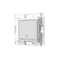 Shelly Wall Switch 1 - Interruptor de parede com botão - Compatibilidade com uma gama de botões  - Cor Branca