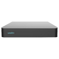 Gravador NVR para câmaras IP - Uniarch - 16 CH video / Compressão Ultra 265 - HDMI 4K e VGA - Resolução máxima 8 Mpx - Admite 1 disco rígido