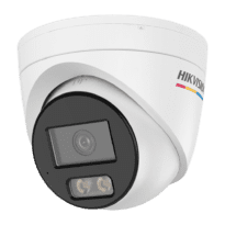 Hikvision câmara IP Turret gama VALUE ColorVu3.0 - Resolução 4 MPx (2560x1440) - ColorVu3.0: imagem a cores HIKAI-ISP F1.0 1/1.8" - 4 mm | Microfone | Luz híbrida até 30m - Detecção de movimento 3.0 -  IP67 | PoE