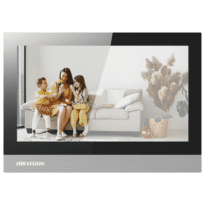 Monitor para videoporteiro - Ecrã tátil TFT de 7" - Áudio bidireccional - TCP/IP, SIP - Ranhura para cartão microSD até 128 GB - Montagem na superfície