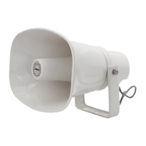 Sirene exponencial DSPPA
 - Linha 100V e Baixa impedância 8
 - 30W | Driver de compressão
 - 102dB | 117dB SPL máx. | 310Hz-5kHz
 - Otimizada para mensagens de voz
 - Exterior | Proteção IP66