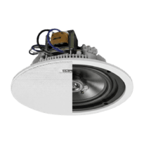 Altifalante de teto 2 vias DSPPA - Linha 100V
 - 10W | Coaxial 6,5" + Tweeter 0,75"
 - 93dB | 103dB SPL máx. | 90Hz-18kHz
 - Resposta equilibrada | Cobertura uniforme  - Para teto falso | Grelha sem bordas