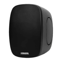 Altifalante de parede para exterior DSPPA - Linha 100V e Baixa impedância 8 - 30W | Woofer PP 5,25" + Tweeter seda 1" - 86dB | 101dB SPL máx. | 70Hz-20kHz - Reforço de graves OBE | Cobertura uniforme - Impermeável IP66 | Design premiado Red Dot