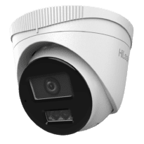 HiLook câmara Turret IP - Resolução 8 Megapixel (3840x2160) - Lente 4 mm - Microfone integrado - Luz híbrida 30 m | PoE IEEE802.3af - Deteção de movimento 2.0 | IP67