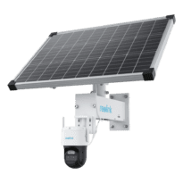 Câmara Reolink 4G Duas Lentes a Bateria - 8MP (3840 x 2160) / 4G LTE - Bateria 14.400 mAh / Painel solar 66W - Deteção PIR Humanos / Veículos / Animais de estimação - Seguimento e zoom automáticos - Apta para exterior