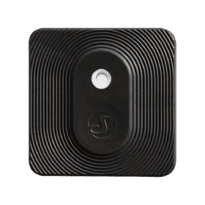 Shelly Blu H&T ZB Preto - Sensor de temperatura e humidade ultracompacto - Proteção contra salpicos (IP54) - Conectividade Bluetooth de baixo consumo (BLE) - Bateria de longa duração (até 3 anos) - Compatível com a Alexa e o Google
