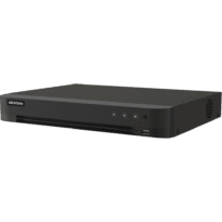 Hikvision DVR 5n1 Gama PRO - 4 CH HDTVI / HDCVI / AHD / CVBS - Até 8 Canais IP | Áudio | Alarmes - Resolução máxima de entrada 8Mpx - AcuSense (4 Ch) | Reconhecimento facial (2Ch) | 1 HDD - Deteção de movimento 2.0 em todos os canais