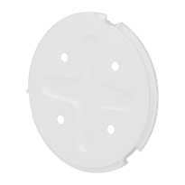 Suporte do detector de fumo - AJ-FIREPROTECT2-HSC-RB-W, - AJ-FIREPROTECT2-HSC-SB-W,  - AJ-FIREPROTECT2-HS-RB-W, AJ-FIREPROTECT2-HS-SB-W - Plástico ABS - Cor branco