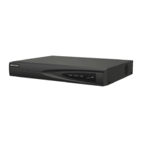 Hikvision Gama PRO - Grabador NVR 4 CH IP - Resolución máxima 8Mpx | 4 CH vídeo PoE - Ancho de banda 40 Mbps - Audio | Alarma | Admite 1 disco duro - Detección de movimiento 2.0