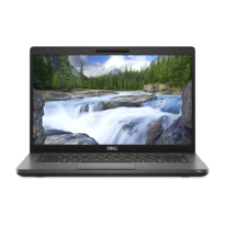 Portátil Dell Latitude 5400, vista frontal; fotografia ilustrativa, teclado e opções podem variar