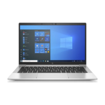 Portátil HP EliteBook 830 G8, vista frontal; fotografia ilustrativa, teclado e opções podem variar
