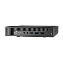 Computador HP EliteDesk 800 G2 Mini, perspetiva frontal