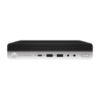 Computador HP EliteDesk 800 G3 Mini, vista frontal