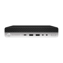 Computador HP EliteDesk 800 G4 Mini, vista frontal