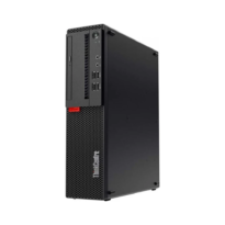 Computador Lenovo ThinkCentre M710s SFF, perspetiva frontal; fotografia ilustrativa, opções podem variar